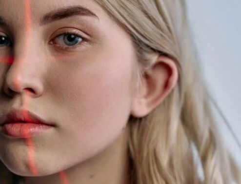 Laser method for rejuvenating facial skin