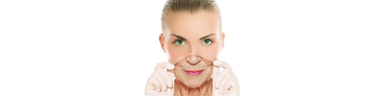 The process of skin regeneration on the face and body