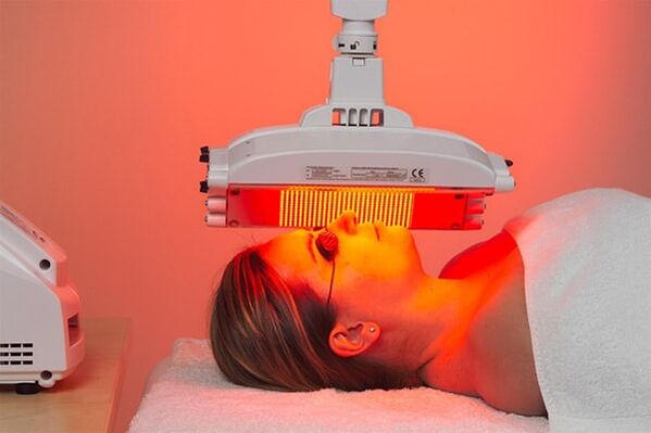 Hardware method of phototherapy to prevent the first signs of aging