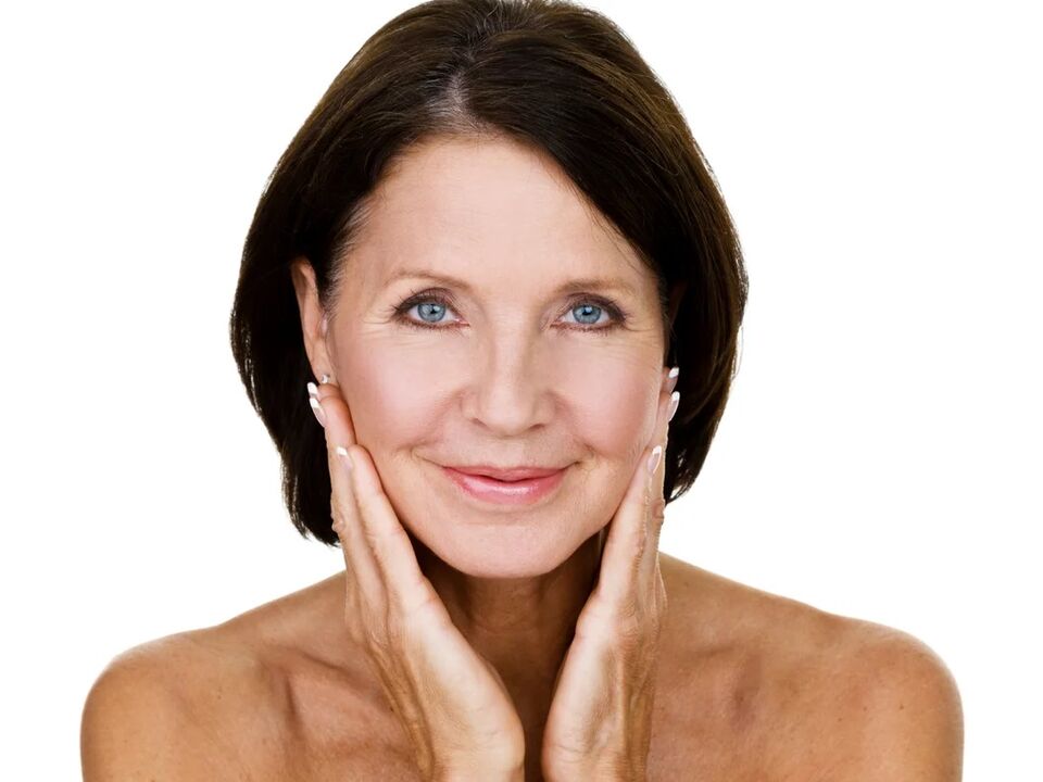 facial rejuvenation after 35 years - Brilliance SF aging cream